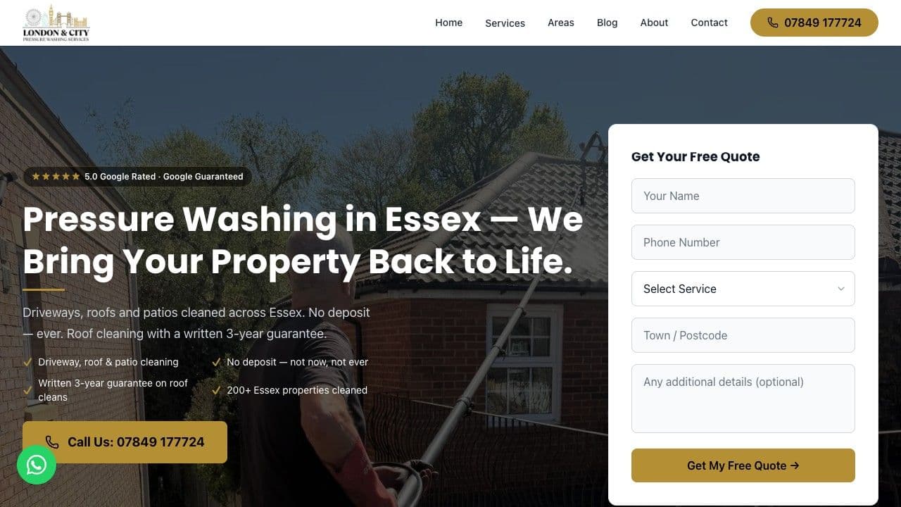 London & City Pressure Washing